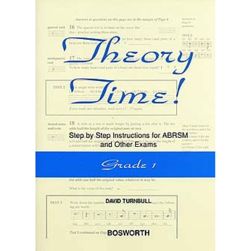 Turnbull, David - Theory Time - Grade 1