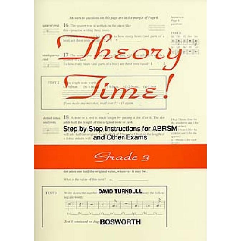 Turnbull, David - Theory Time - Grade 3