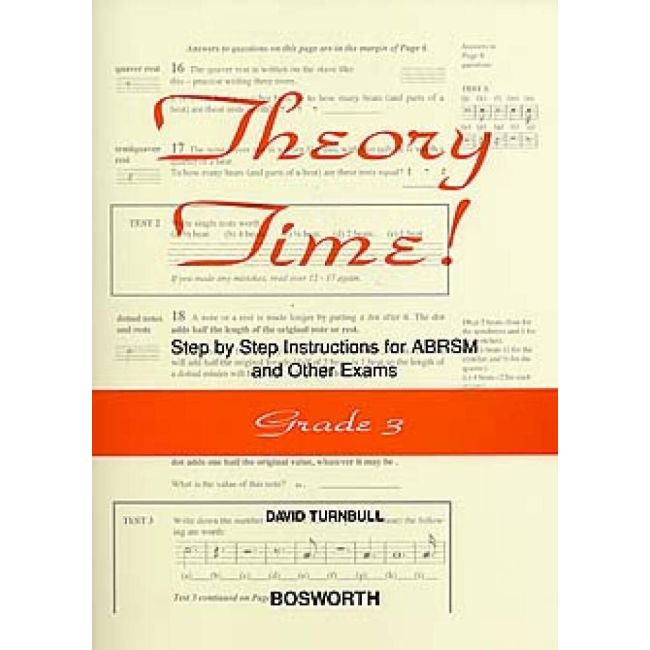Turnbull, David - Theory Time - Grade 3