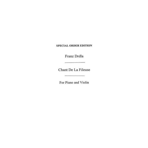 Chant De La Fileuse Op.70