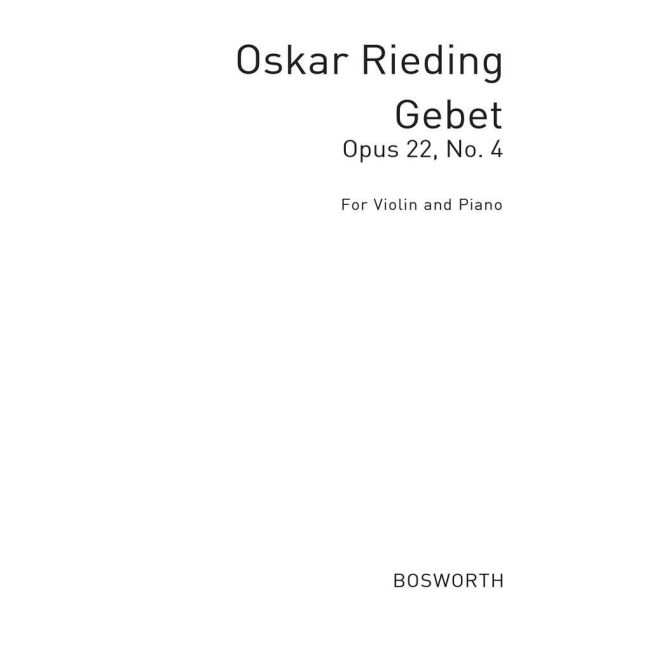 Gebet Op.22 No.4