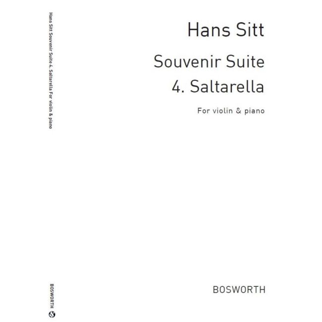 Sitt, Hans - Saltarella Souvenir Suite Op.105/4