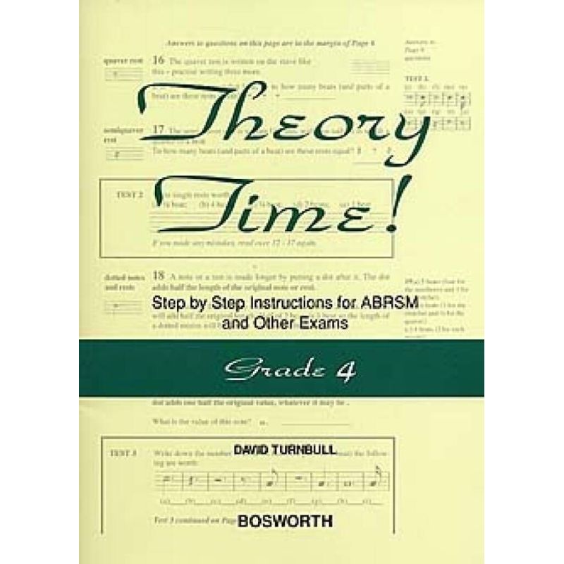 Turnbull, David - Theory Time - Grade 4