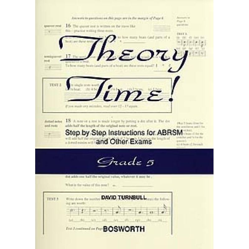 Turnbull, David - Theory Time - Grade 5