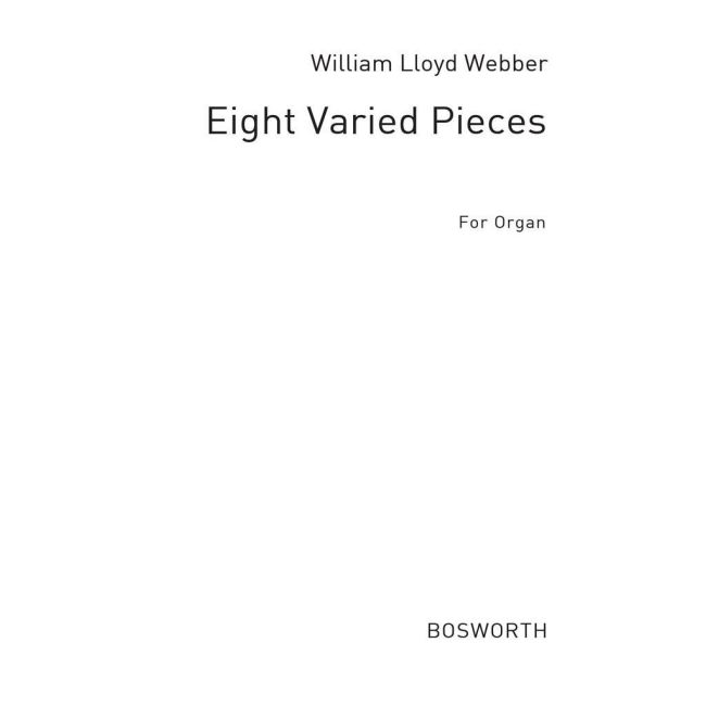 Eight Varied Pieces For Organ