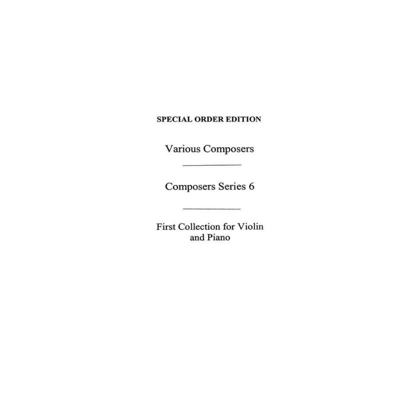 First Collection For Violin&Piano