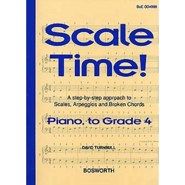 Turnbull, David - Scale Time! Grade 4 Piano