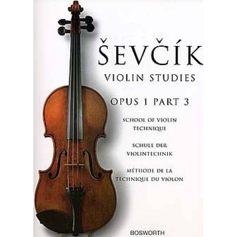 Sevcik, Otakar - School Of Violin Technique, Opus 1 Part 3
