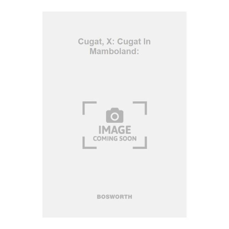 Cugat, X: Cugat In Mamboland: