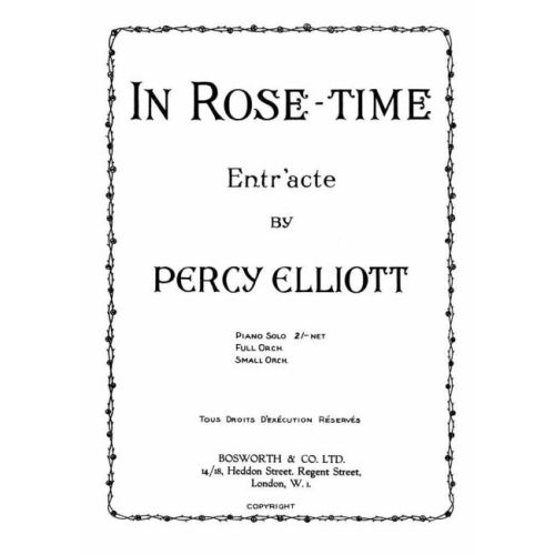 Elliott, P Rose Time