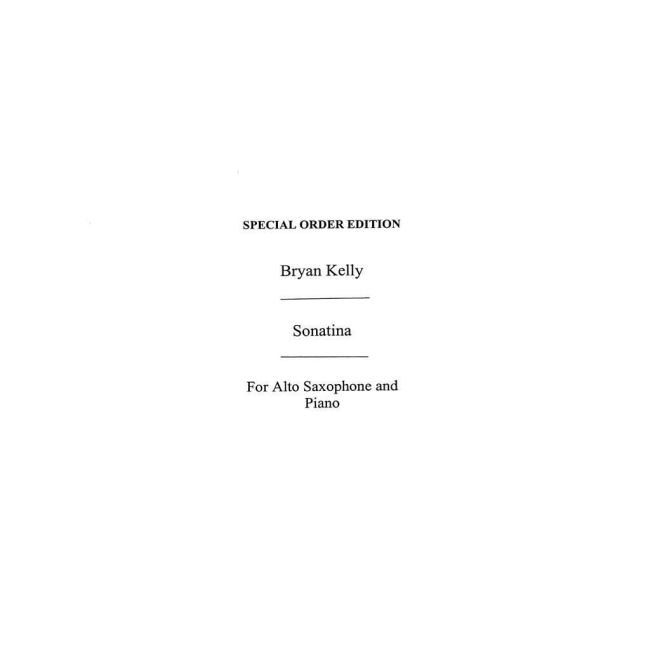 Sonatina For E Flat Saxophone And Piano