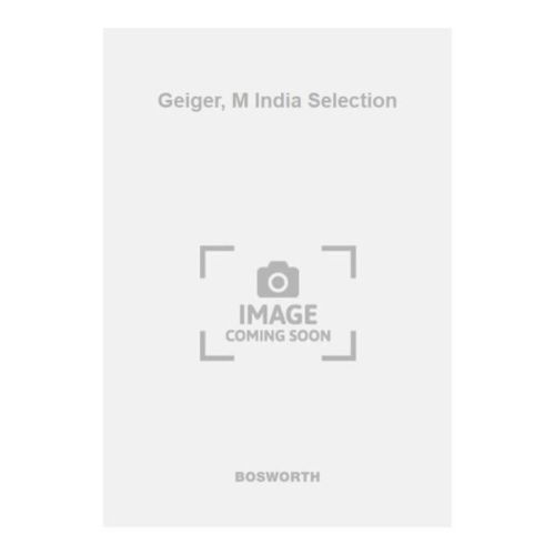 Geiger, M India Selection