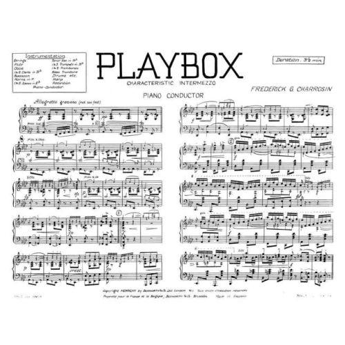 Charrosin, Frederick - Playbox