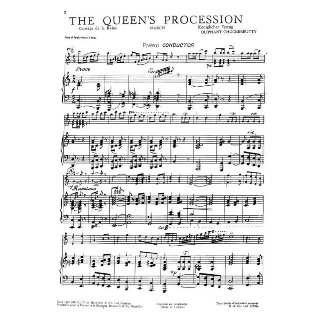Chuckerbutty, Oliphant - The Queen's Procession