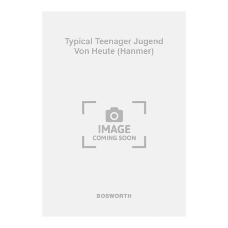 Crossman, Gerald - Typical Teenager Jugend Von Heute (Hanmer)