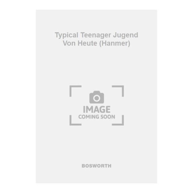 Crossman, Gerald - Typical Teenager Jugend Von Heute (Hanmer)