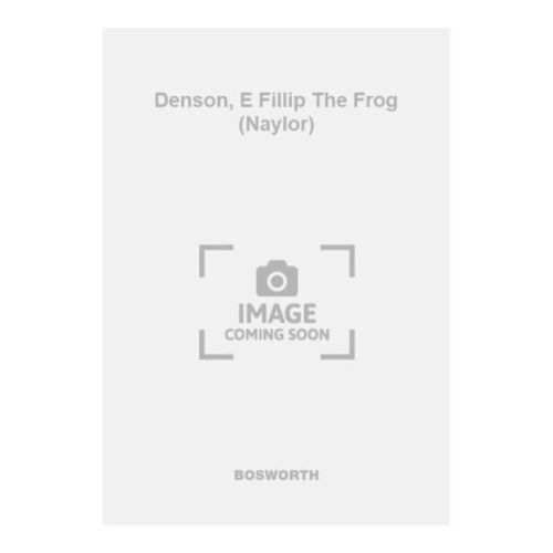 Denson, E Fillip The Frog...