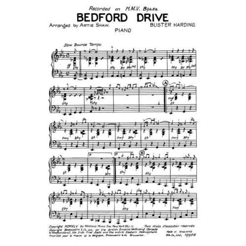 Harding, Buster Bedford...