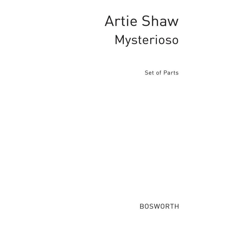 Carleton, J Mysterioso (Hudson) Jzsh Bnd