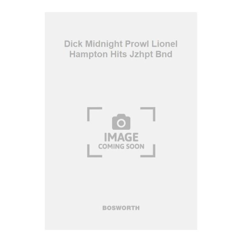 Wolfson, Dick - Dick Midnight Prowl Lionel Hampton Hits Jzhpt Bnd