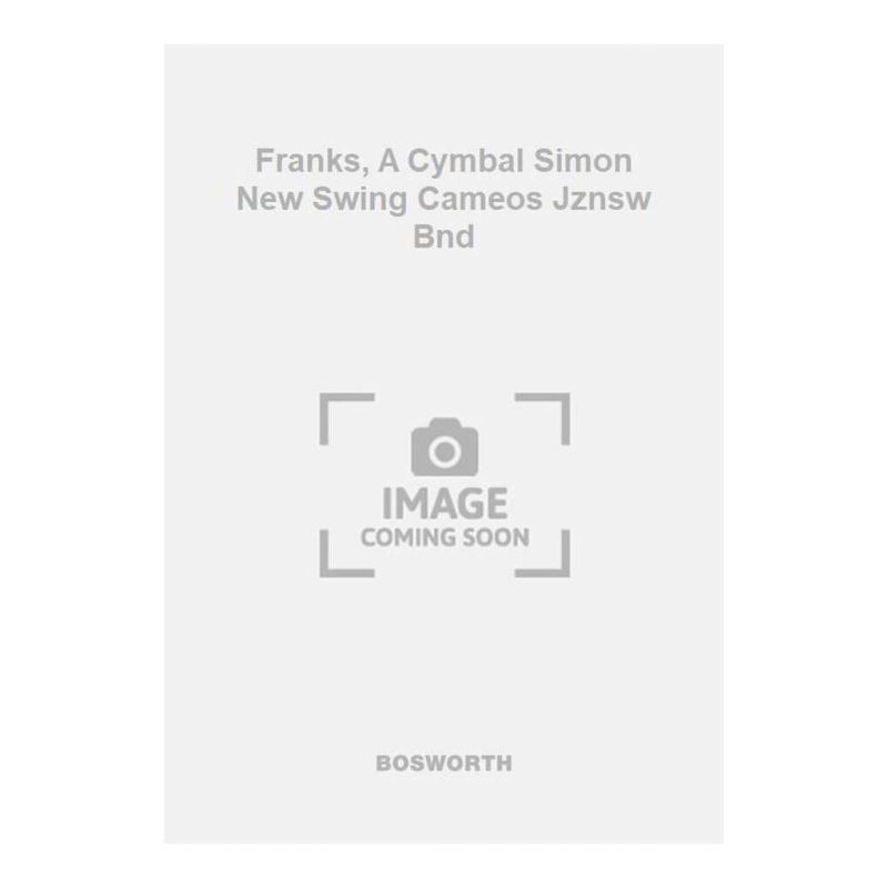 Franks, A Cymbal Simon New Swing Cameos Jznsw Bnd