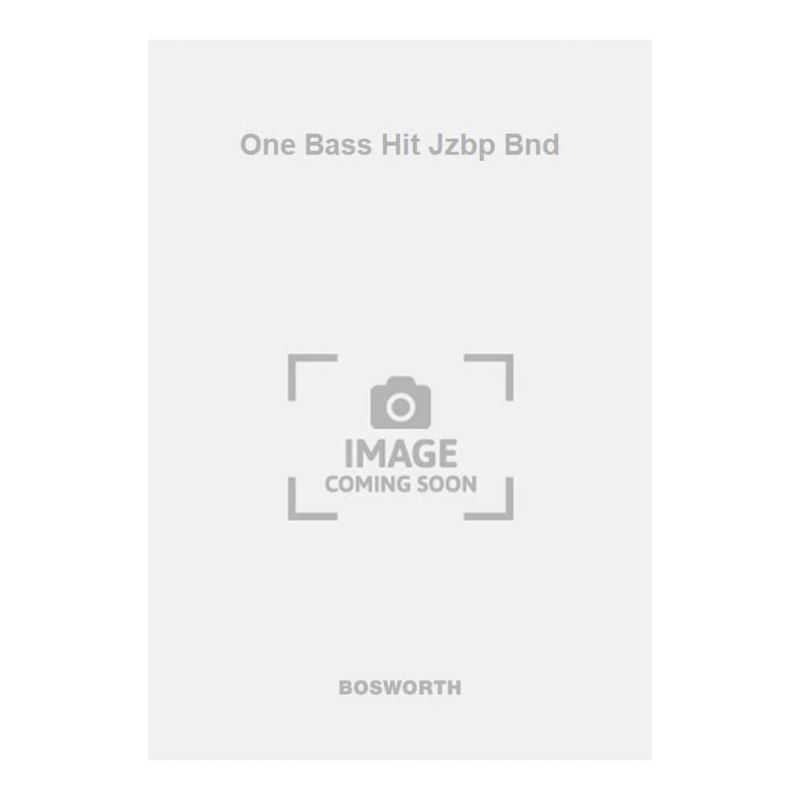 Gillespie, Dizzy - One Bass Hit Jzbp Bnd