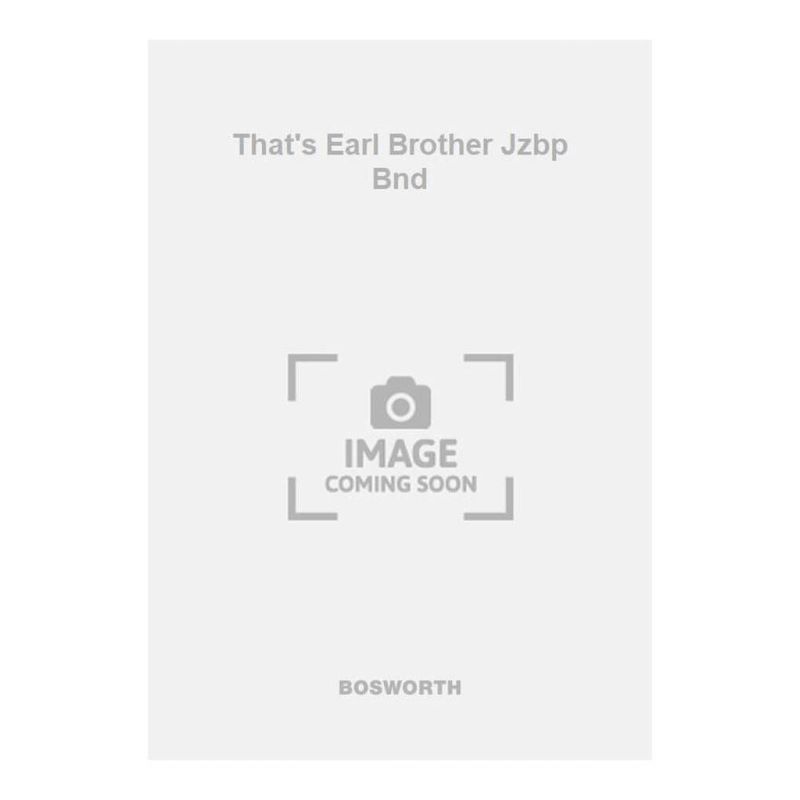 Gillespie, Dizzy - That's Earl Brother Jzbp Bnd