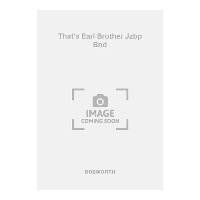 Gillespie, Dizzy - That's Earl Brother Jzbp Bnd