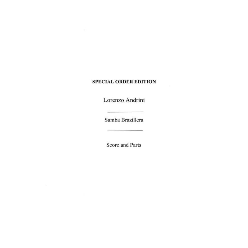 Andrini, Lorenzo - South American Rhythms - Samba Brazillera