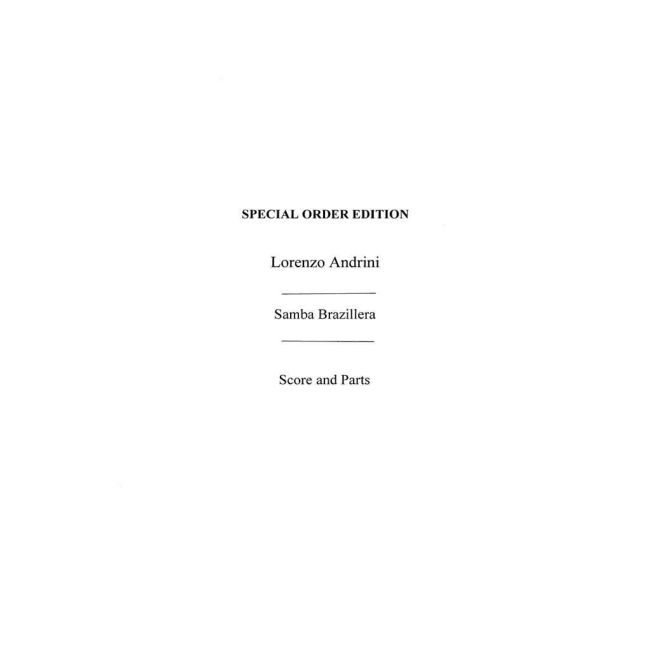 Andrini, Lorenzo - South American Rhythms - Samba Brazillera