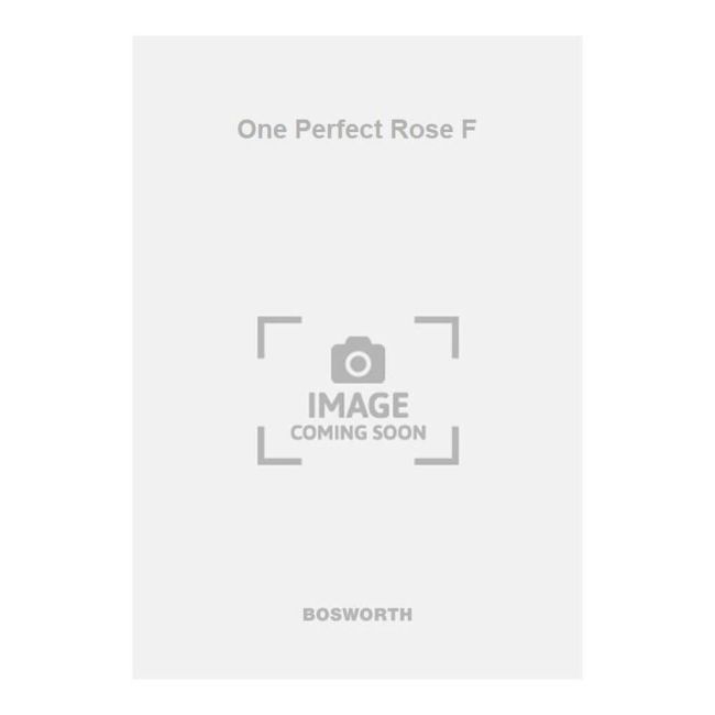 Fisher, Carl - One Perfect Rose F