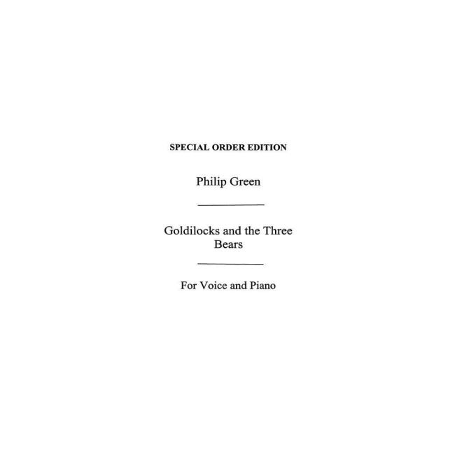 Green, P. - Goldilocks And The Three Bears