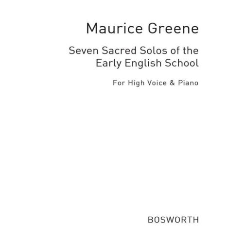 Greene: Seven Sacred Solos...
