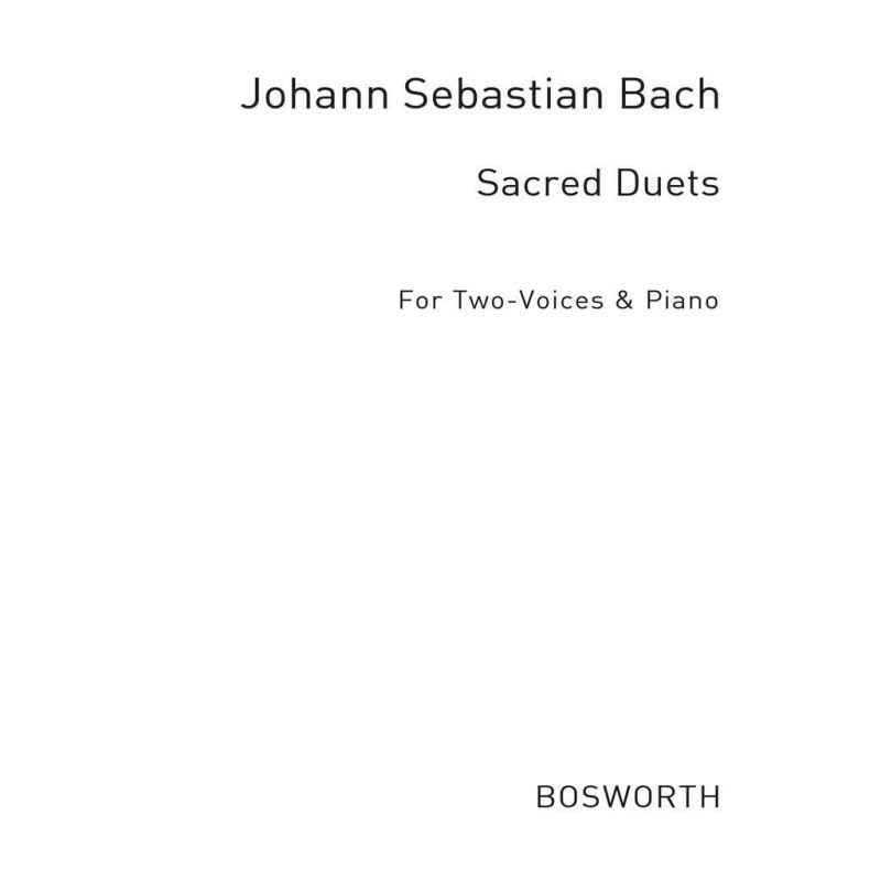 Bach, Johann Sebastian - Sacred Duets Roper