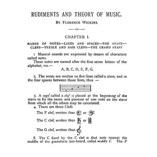 Florence Wickens: Rudiments...