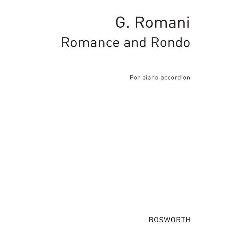 Romani, G Romance And Rondo Acdn
