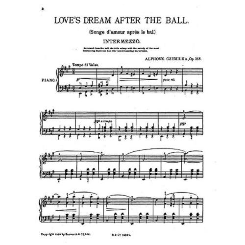 A Love's Dream After The Ball Intermezzo