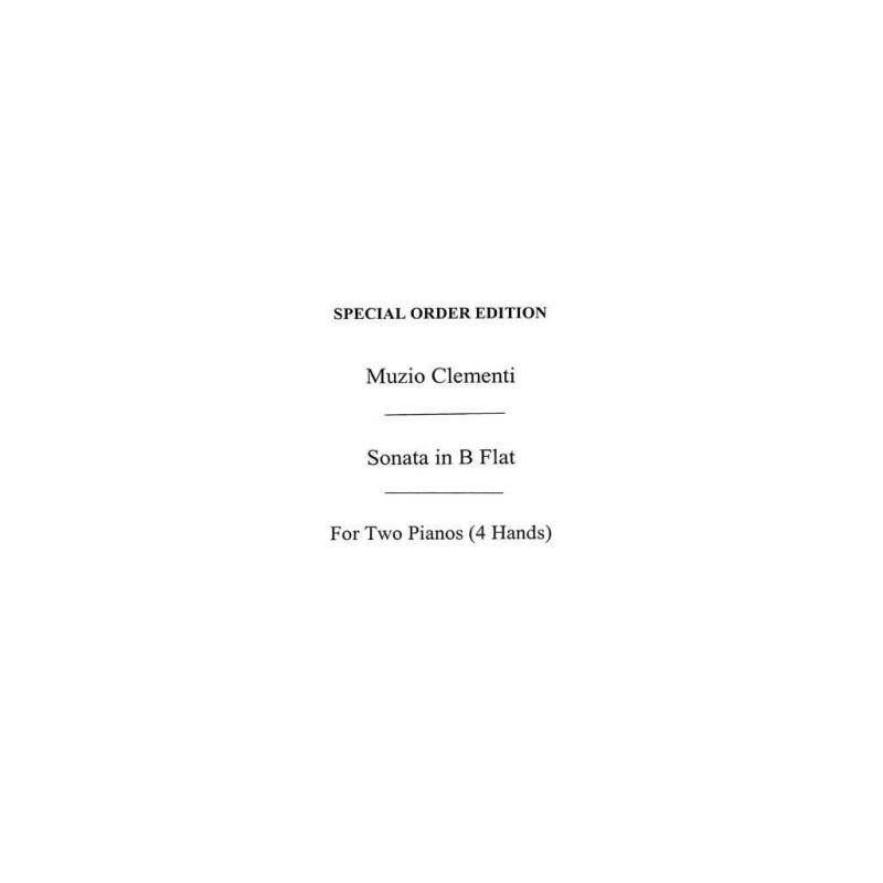 Clementi: Sonata In B Flat