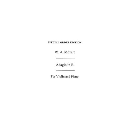 Adagio In E Kv261