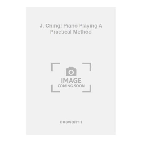 J. Ching: Piano Playing A...