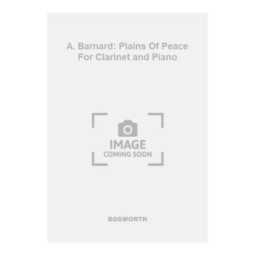 A. Barnard: Plains Of Peace...