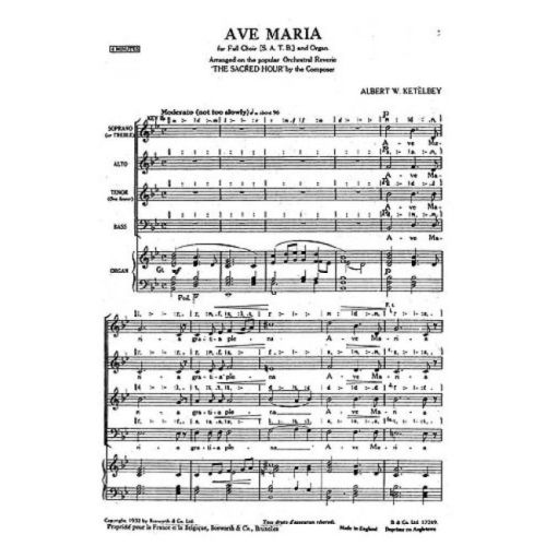 Ave Maria Sacred Hour