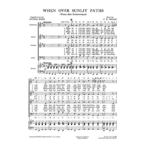 When Over Sunlit Paths