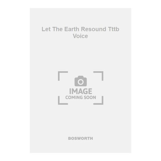 Clark, Jeremiah - Let The Earth Resound Tttb Voice