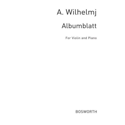 Wilhelmj, A Albumblatt