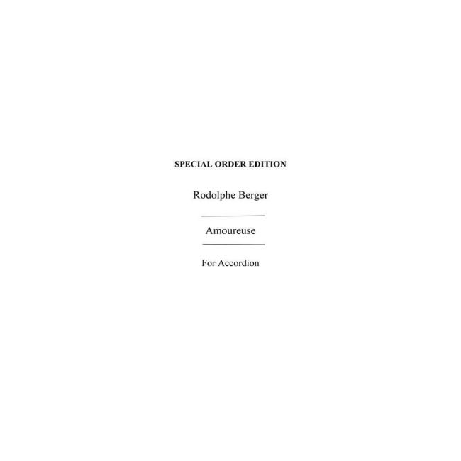 Berger, R Amoureuse (Valse Lente) Accordion
