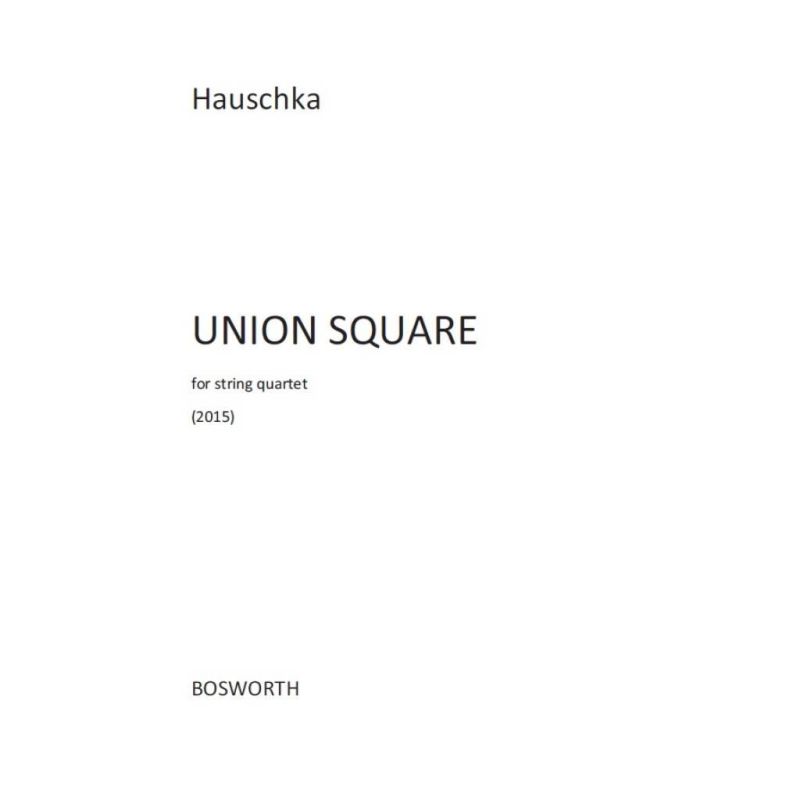 Hauschka: Union Square (Parts)
