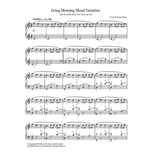 Bhatti & Bhatti - Grieg Morning Mood Variation