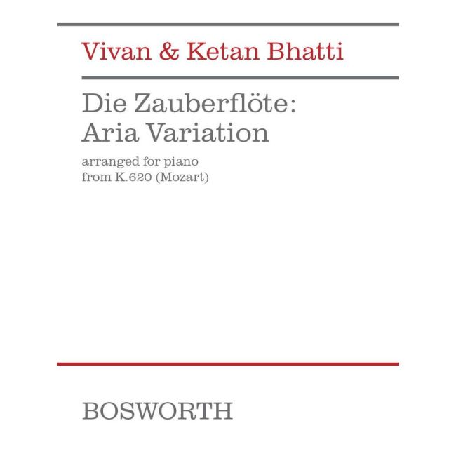 Bhatti - Aria Variation (arr. for Piano from K. 620)