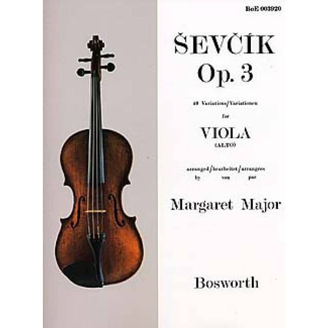 Sevcik, Otakar - 40 Variations Op.3